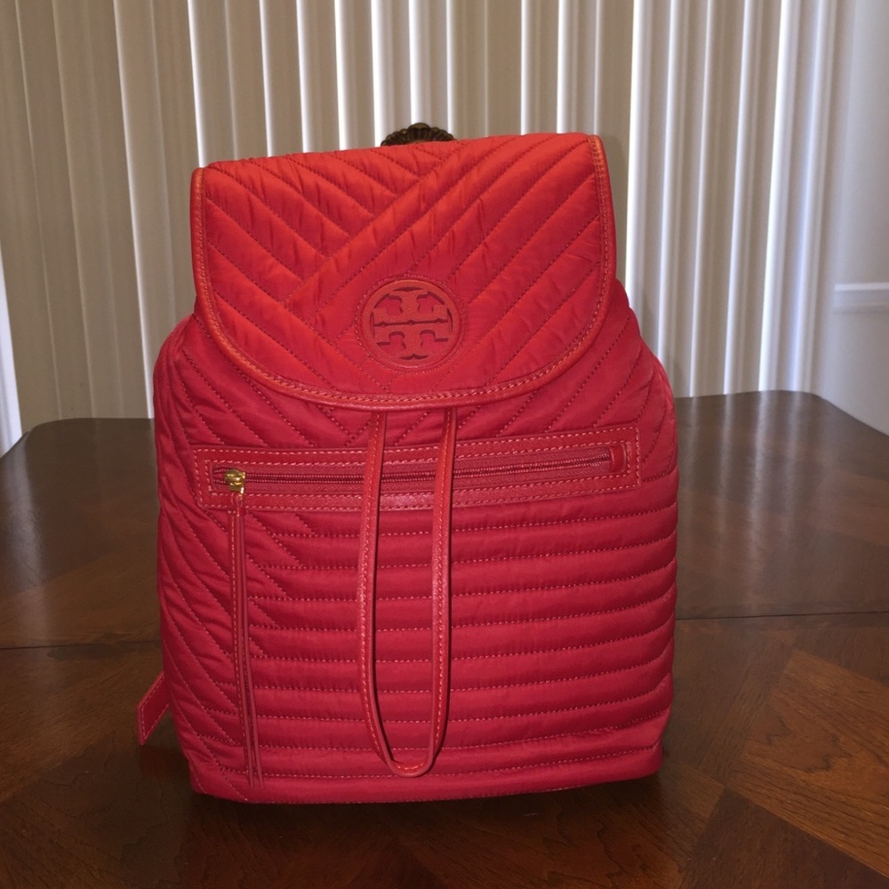 NWT Tory Burch Nylon Quilted Backpack